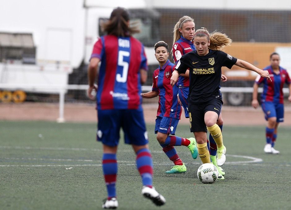 Atlético de Madrid vence al Levante en duelo de mexicanas - C9JEQ8fsYZ_atm_femenino_levante_4