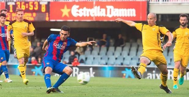 Barcelona B gana 12-0 e iguala máxima goleada de Segunda B