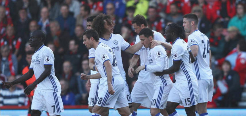 Chelsea derrota 3-1 al Bournemouth y está cada vez más cerca del campeonato
