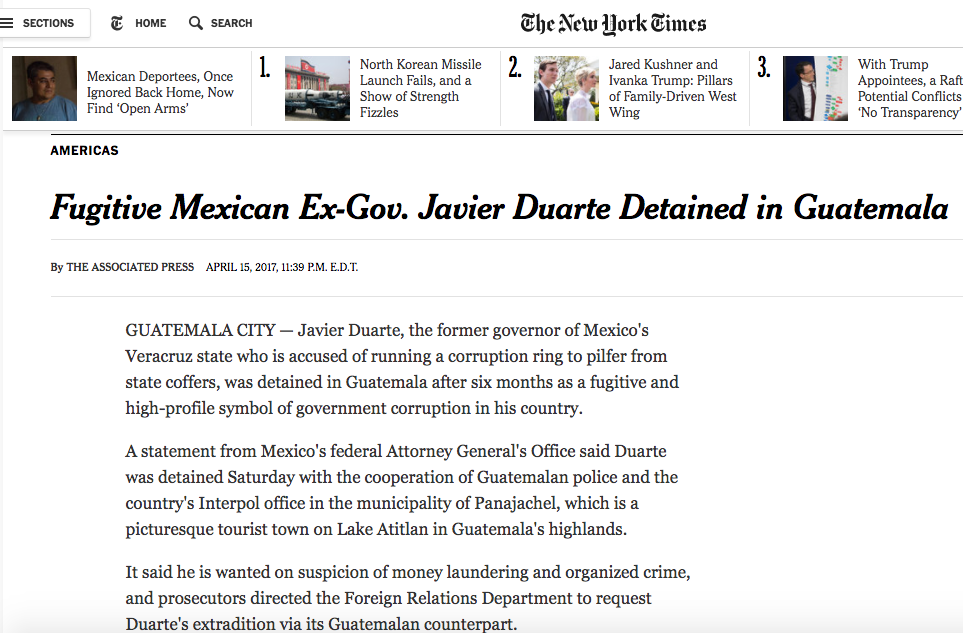 Los medios internacionales reaccionaron a la captura de Duarte - Captura-de-pantalla-2017-04-15-a-las-11.35.03-p.m.