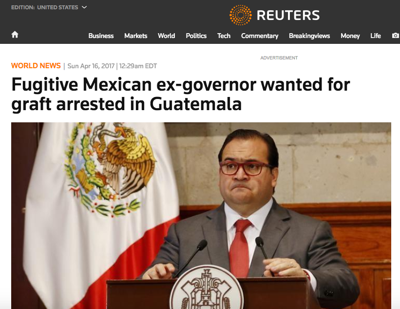 Los medios internacionales reaccionaron a la captura de Duarte - Captura-de-pantalla-2017-04-15-a-las-11.36.33-p.m.