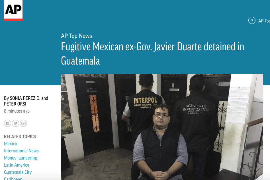 Los medios internacionales reaccionaron a la captura de Duarte - Captura-de-pantalla-2017-04-15-a-las-11.38.08-p.m.