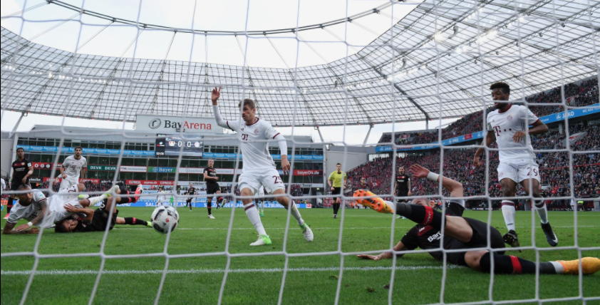 Bayer Leverkusen empata sin goles contra el Bayern Munich