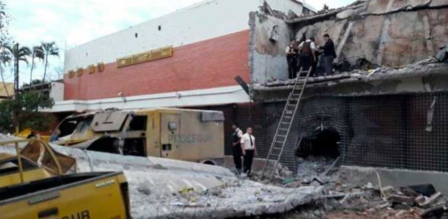 #Video Comando armado realiza robo millonario en Paraguay