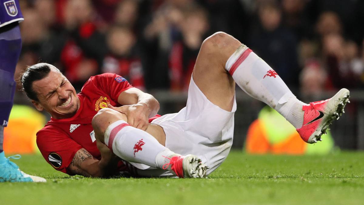 #Video Zlatan Ibrahimovic sufre grave lesión de rodilla