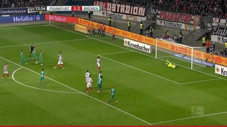 #Video Marco Fabián rescata empate del Eintracht Frankfurt