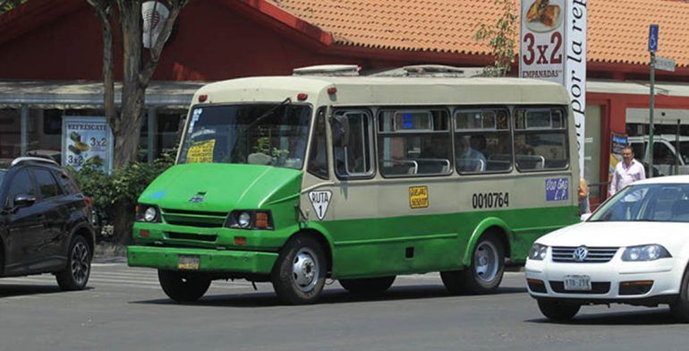 Aumentará un peso tarifa de microbuses y corredores de la CDMX