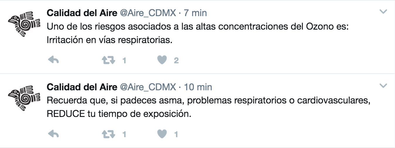 No habrá contingencia pese a alcanzar los 150 puntos IMECA - Tuits-Activadas