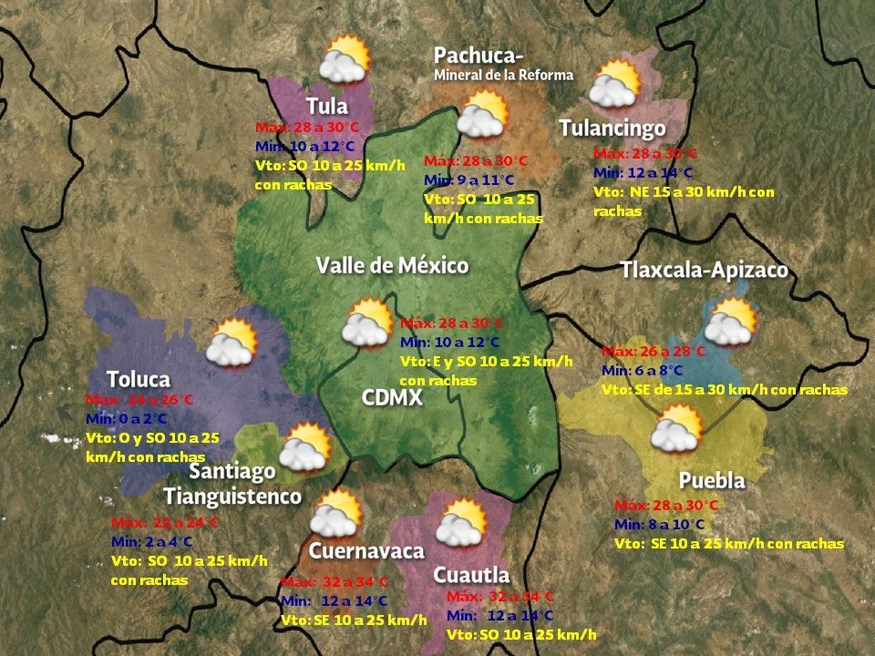 Predominará el ambiente cálido en todo el país - VDM-0404
