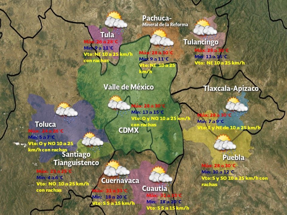 Frente frío 40 generará torbellinos y tolvaneras en el norte del país - VDM-1004