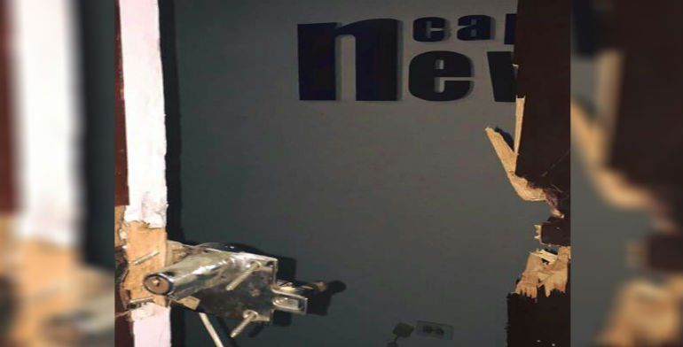 Saquean oficinas en el centro de Acapulco