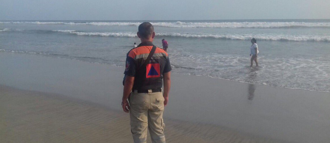 Alerta preventiva por mar de fondo en Guerrero