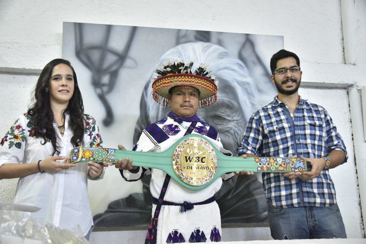 #Fotos Cinturón para 'Canelo' contra 'Chávez Jr' es una obra de arte - alma-montiel-cmb