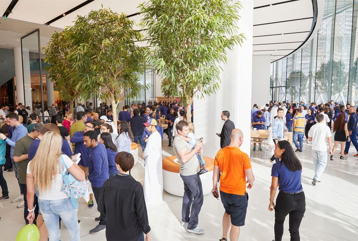 #Video Apple abre su segunda tienda en Dubai - apple-2