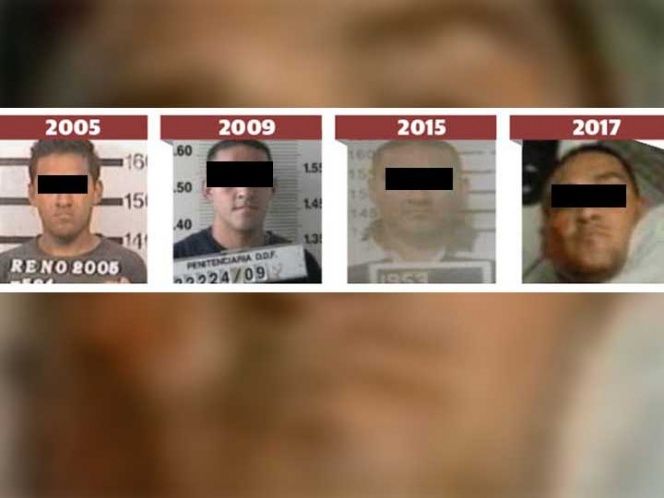 Detienen a delincuente que ha estado en todas las cárceles de la CDMX - asaltante-oxxo