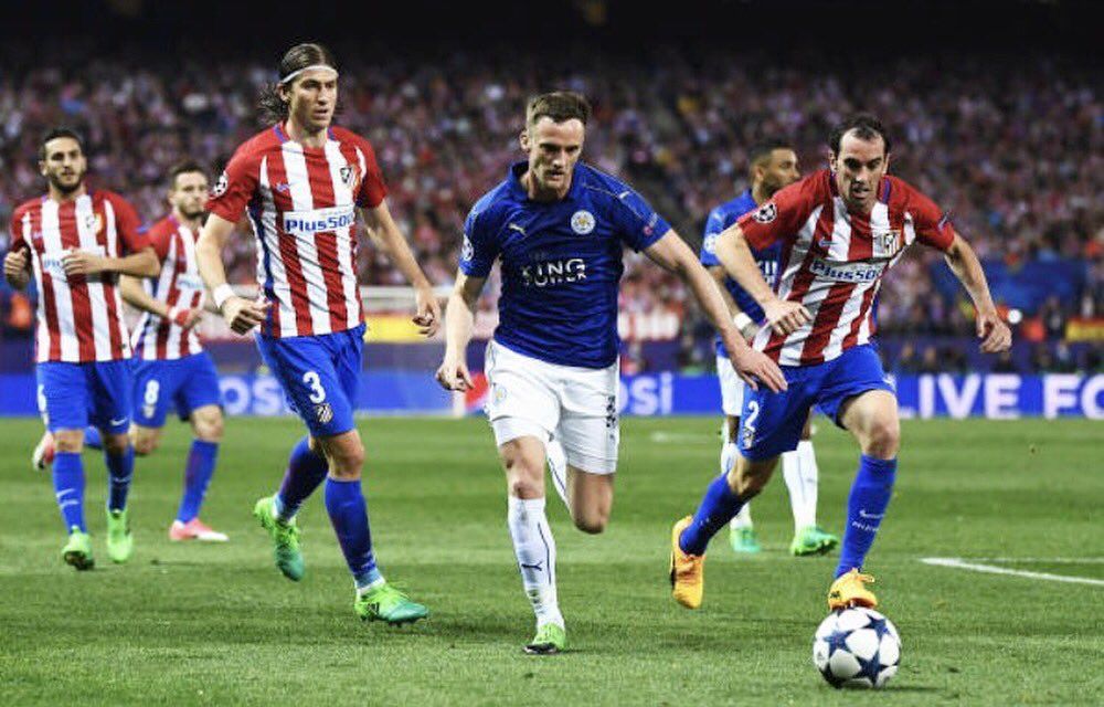 Atlético de Madrid cerca de terminar con la aventura del Leicester - atlético-de-madrid-leicester-2