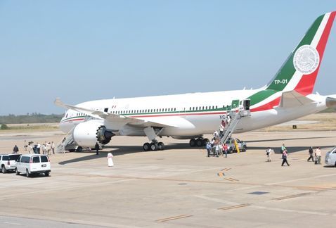 SCJN ordena no revelar bitácora de la flota aérea presidencial - avión-presidencial-copia