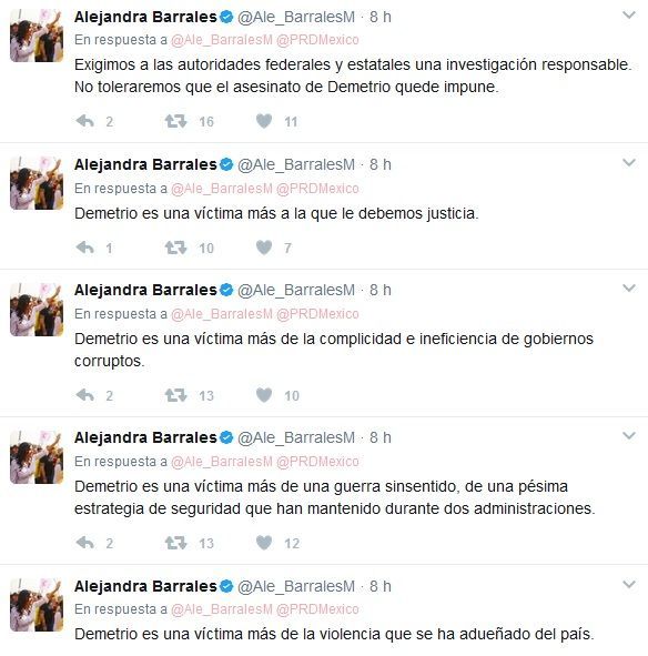PRD condena asesinato de secretario general en Guerrero - barrales-asesinato-demetrio