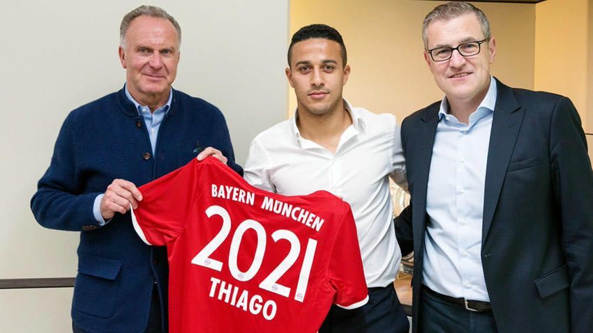 Thiago Alcantara renueva con el Bayern Munich - bayern-thiago