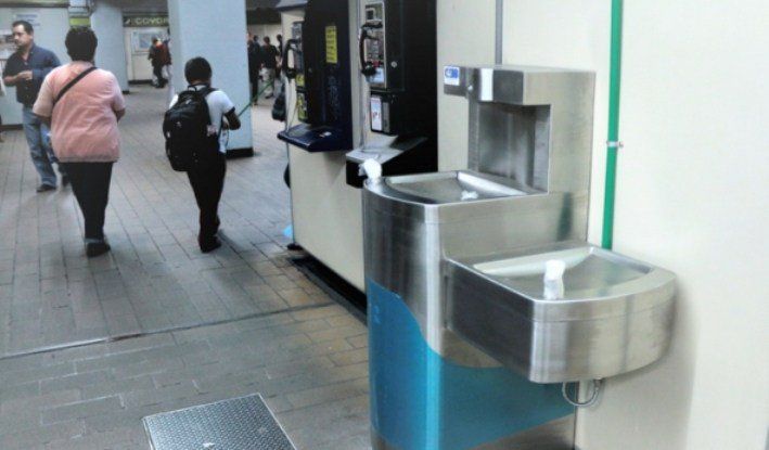 Metro contará con bebederos a partir de este viernes - bebederos-metro-cdmx3