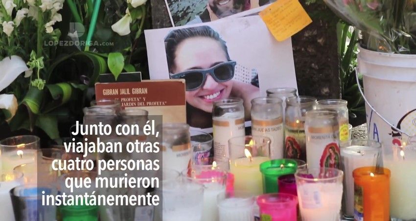 Memorial a los 4 muertos por choque del BMW en Reforma Memorial a los 4 muertos por choque del BMW en Reforma