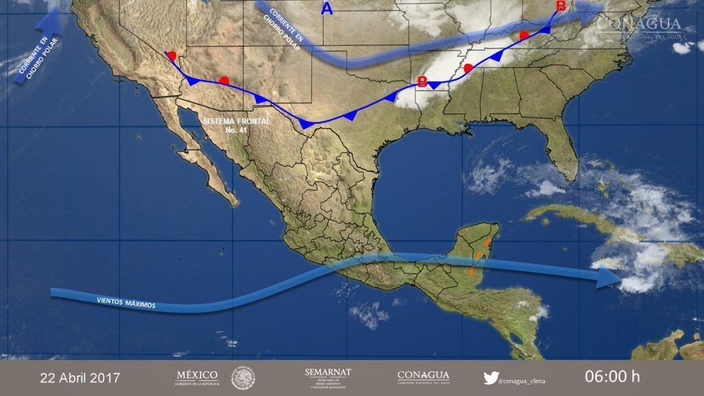 Frente frío provocará descenso de temperaturas en el norte del país - clima-22-abr-1024x576
