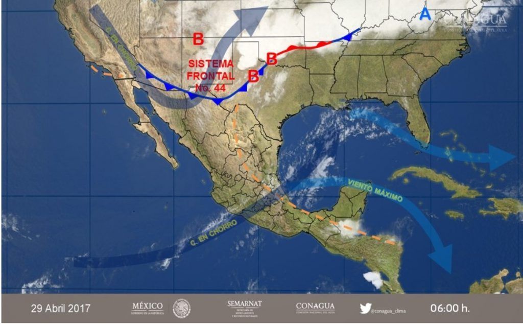 Continuará onda de calor en la mayor parte del país - clima-29-abr-1024x634