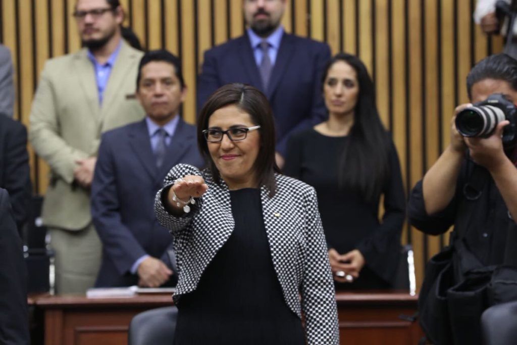 Rinden protesta tres nuevos consejeros del INE - consejera-ine-zavala-1024x683