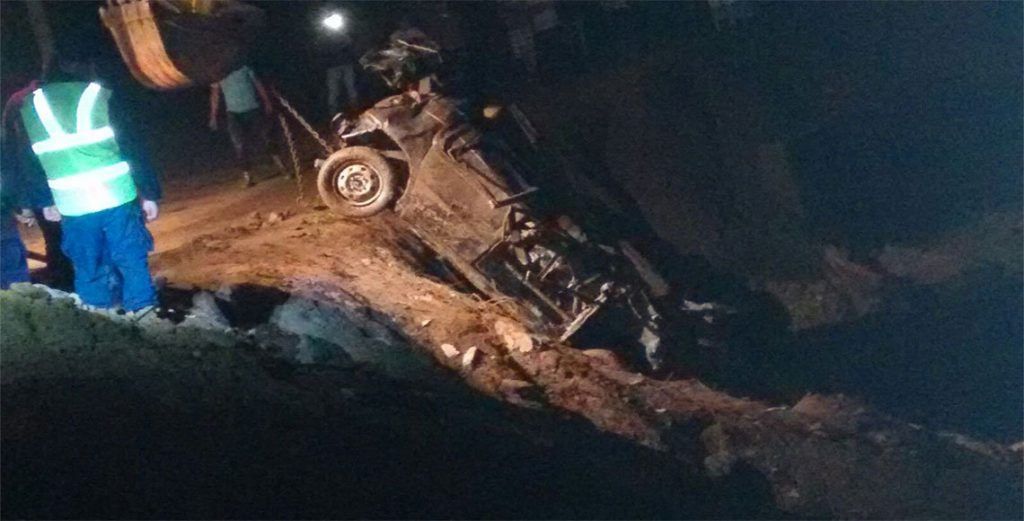 Desbordamiento de arroyo deja una mujer desaparecida en Oaxaca - desbordamiento-oaxaca3-1024x521