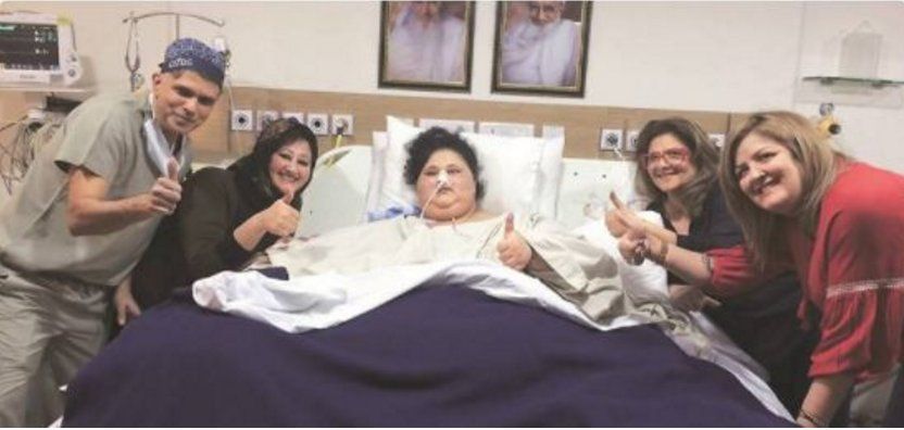 Mujer más obesa del mundo logra perder 250 kilogramos