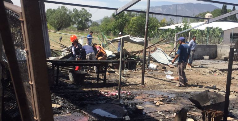 Explosión de polvorín en Hidalgo deja un muerto - explosion-