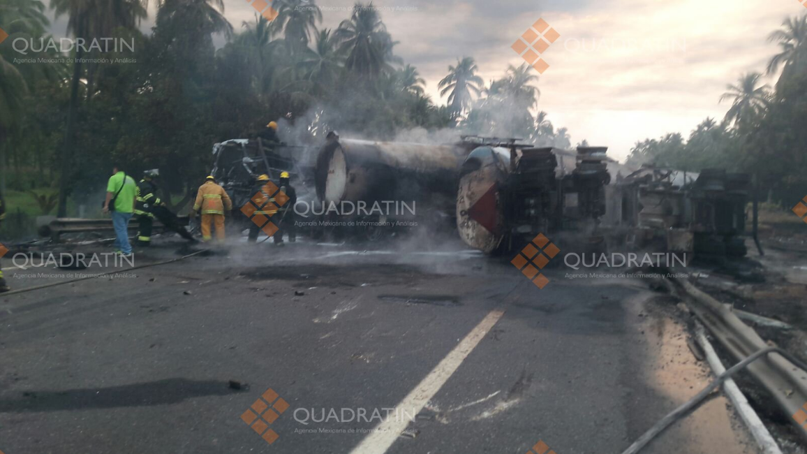 Confirma Fiscalía de Guerrero 24 muertos en choque en la Autopista Siglo XXI - explosión