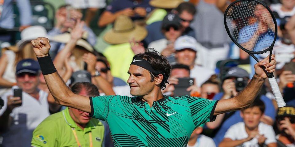 Federer vence por cuarta ocasión consecutiva a Nadal
