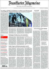 Estados Unidos y Peña Nieto en las portadas del miércoles - ffrankfurter