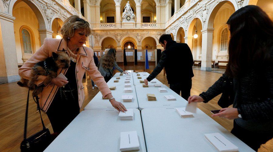 Francia celebra elecciones entre fuertes medidas de seguridad - francia-elecciones