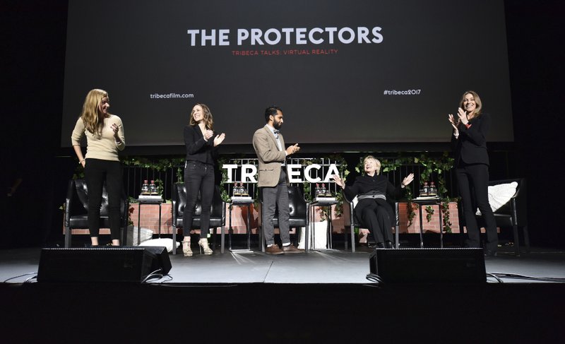 Hillary Clinton aparece en el Festival de Cine de Tribeca