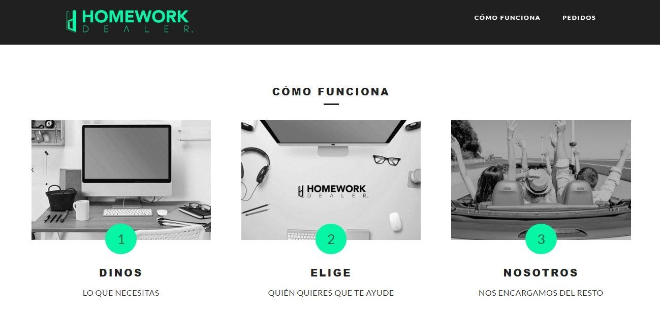 El portal de internet que hace las tareas por usted - homework-dealer
