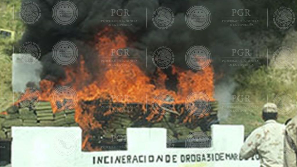 Incineran más de cinco toneladas de drogas en Tijuana - incineración2-1024x576