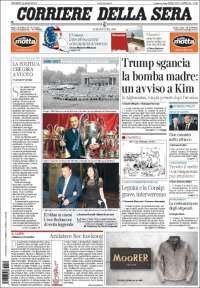 Bombardeo de EE.UU. acapara las primeras planas de México y el mundo - italia