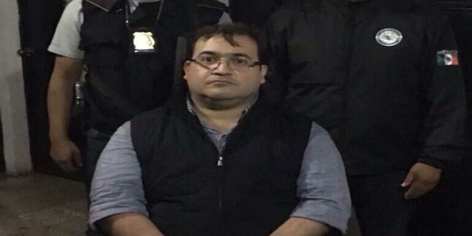 #Video Capturan a Javier Duarte en Guatemala