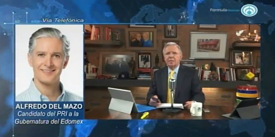 “Me considero ganador del debate”: Del Mazo
