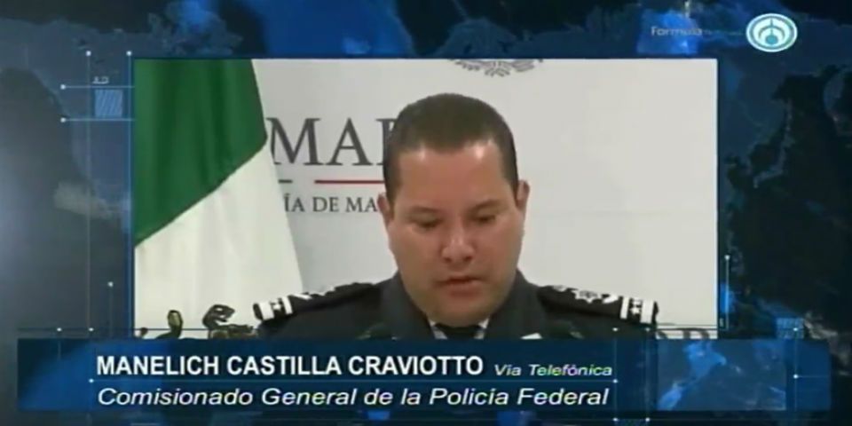 Policía federal fue relevado desde noviembre y se entregó ayer en Chicago: Manelich Castilla