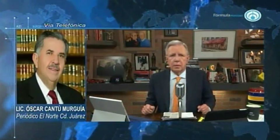 Director del periódico Norte culpa a Javier Corral de exponer a periodistas Director del periódico Norte culpa a Javier Corral de exponer a periodistas