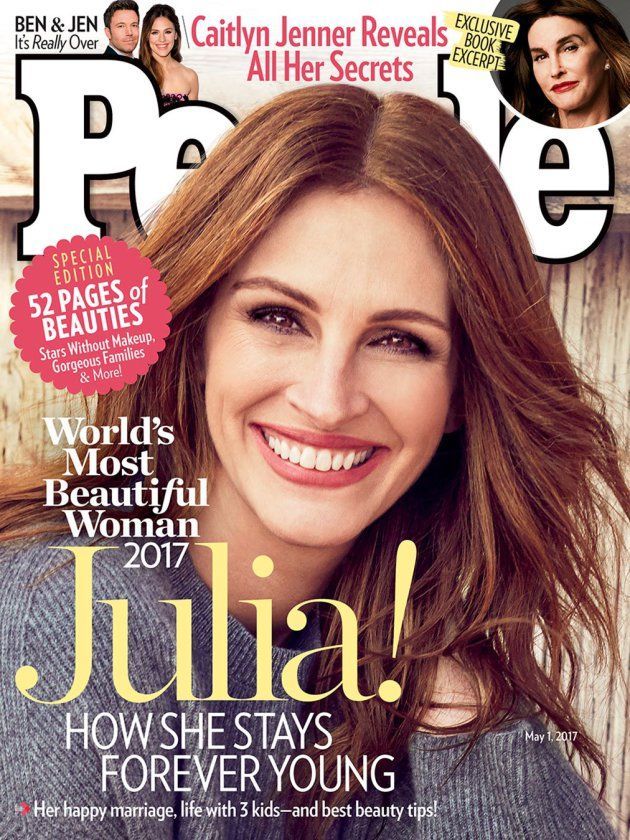 Julia Roberts la mujer más bella del mundo: People - juliarobertspeoplemasbella