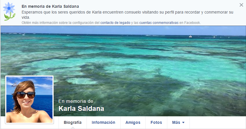 Facebook honra a víctimas del choque de BMW en Reforma - karla-saldana