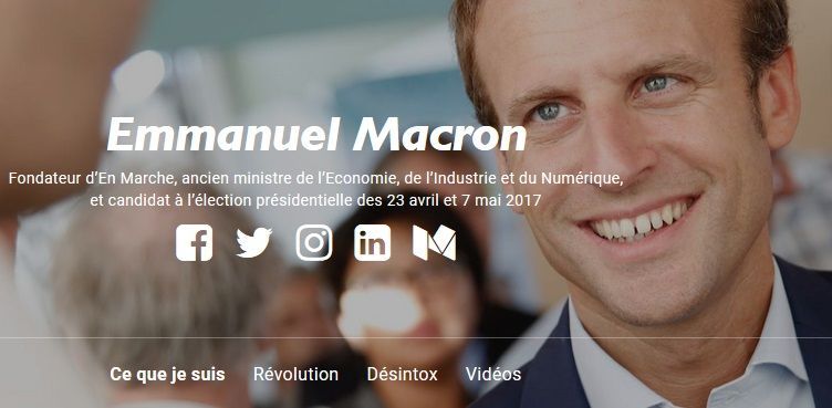 Hackers rusos habrían intentado obtener datos de página web de Macron