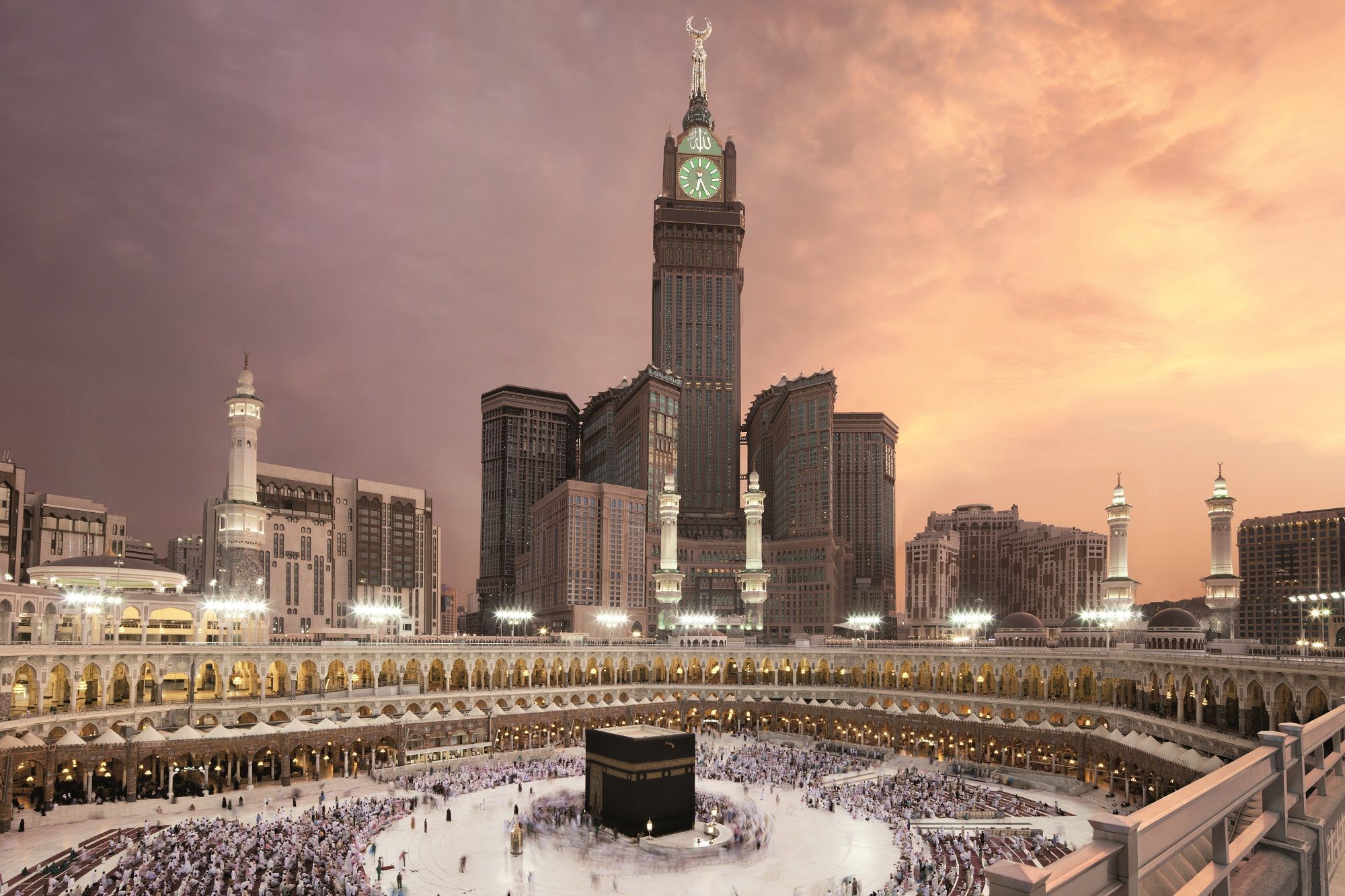 #Fotos Así es el quinto rascacielos más alto del mundo - makkah-tower-clock