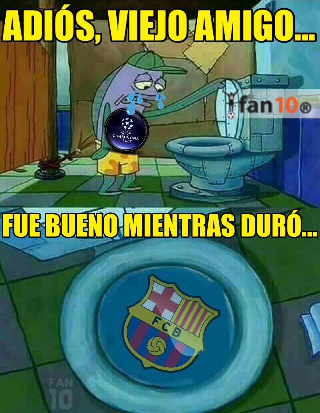 No hubo remontada histórica en Barcelona - meme-4