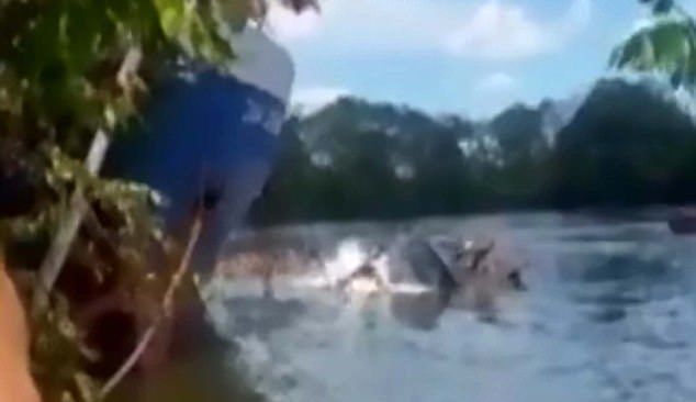 #Video Colisionan dos barcos en río en Nicaragua