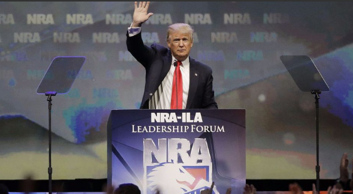 Trump defiende derecho a portar armas